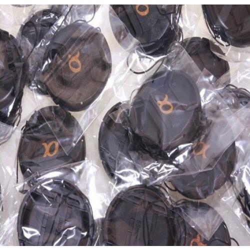 2pcs 49mm/52mm/55mm/58mm/62mm/67mm/72mm/77mm Snap-On Front Lens Cap Cover for Sony Alpha A200 A300 A350 A230 A330 A580 FreeShip