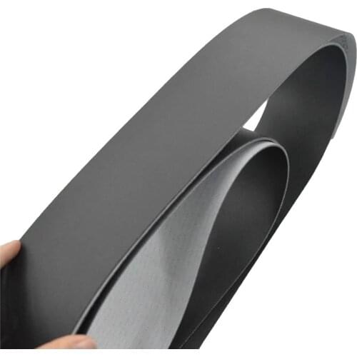 Perimeter:2100-2700mm Width:50mm Thickness:3mm Matte Black PVC Industrial Transmission Conveyor Belt(Can Customized Size)