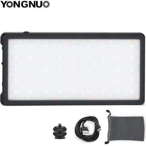 YONGNUO YN135 12W Mini RGB LED Video Pocket Lights Photography studio Lamp Fill Lighting For Makeup Creative Vlog TikTok Youtube