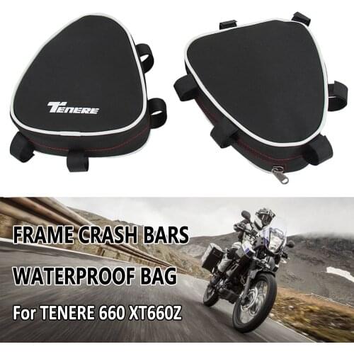 Tenere 660 Motorcycle Frame Crash Bars Waterproof Bag Repair Tool Placement Bags For Yamaha Tenere660 XT660Z XTZ 660 XTZ660