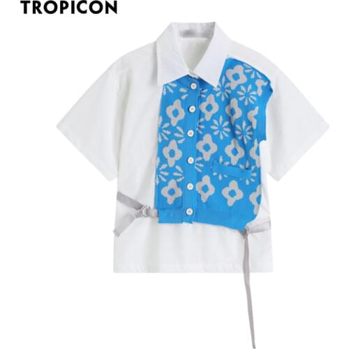 Женские трикотажные рубашки TROPICON China At AliExpress