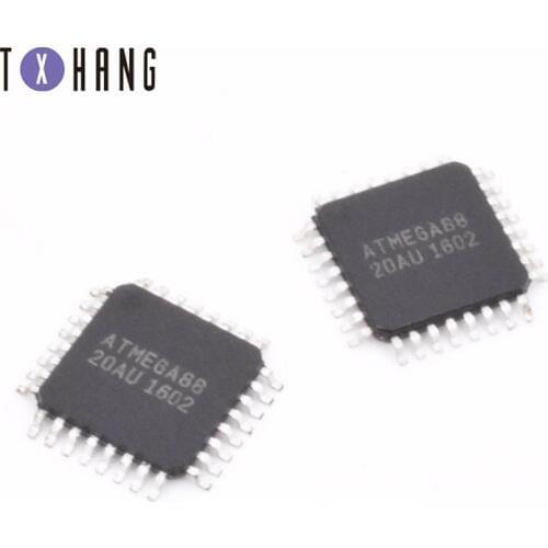 10 pcs ATMEGA88-20AUR ATMEGA88-20AU ATMEGA88 TQFP32 In Stock diy electronics