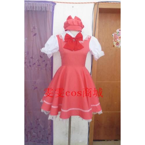 2016 Japanese Anime Cardcaptor Sakura kinomoto sakura cosplay costume Magical pink dress