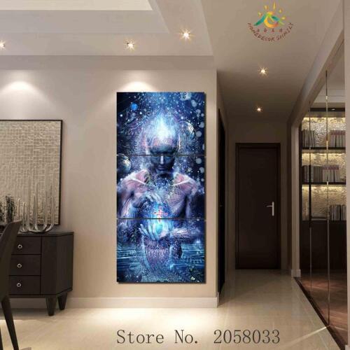 3-4-5 Pieces Religion Portrait Pictures Wall Art HD Painting Pictures For Living Room Printed Canvas HD Painting