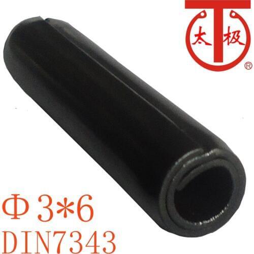 3*6) DIN7343 / ISO8750 Spiral spring pin ( Coiled pin ) 100 pieces/lot