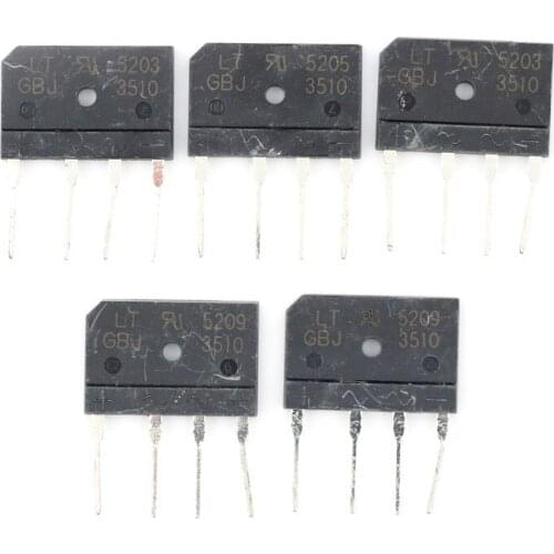 5pcs Electrical Components Hot GBJ3510 35A 1000 V Diode Bridge Rectifier