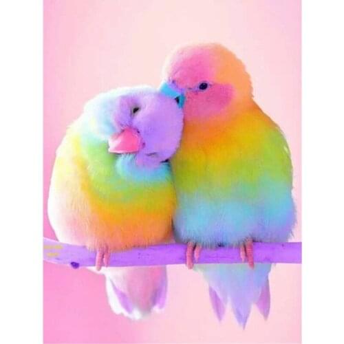 DIY 5D Diamond Painting Parrot Picture Of Rhinestones Diamond Embroidery Animal Cross Stitch Mosaic Bird Full Square Home Decor