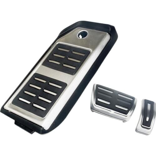 Car Accessories For Audi Q7 SQ7 Q8 2016-2020 For Porsche Cayenne 2018-2020 AT/MT Fuel Accelerator Brake footrest Pedals Plate