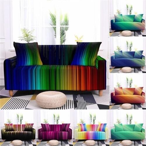 Sofa Cover 3D Multicolor Couch Cover Sofa Covers Stretch Sofa Slipcovers Cover Sofa Protector Cover 1/2/3/4 Seaters