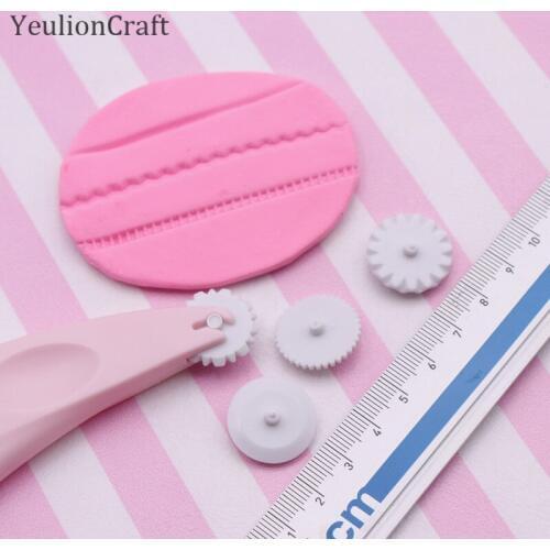 Chzimade DIY Flower Pottery Clay Printing Blocks Polymer Clay Tools Diy Handmade Crafts