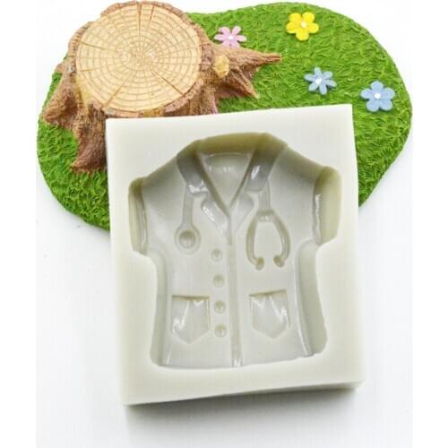 Baby Series Boy Clothes Fondant Cake Silicone Mould Chocolate Handmade Soap Mouold