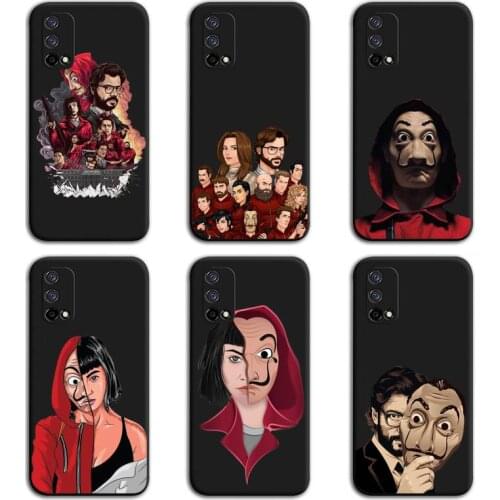 Spain TV Money Heist House Paper Phone Case For OPPO Realme 6 Pro C3 5 Pro C2 RENO2-Z A11X XT