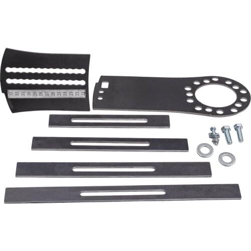 5 Lugs Wheel Tire Combination Measuring Fitment Tool Gauge for height and width