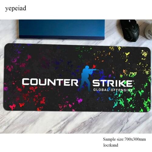 Cs go mouse pad Mass pattern gaming mousepad anime 800x300x4mm office notbook desk mat home padmouse games pc gamer mats