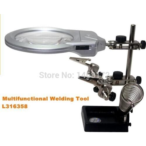 L316358 multifunction welding tool with a magnifying glass (3X)