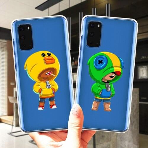 Cartoon Cute Stars Anime Clear Soft TPU Silicone Case Cover For Samsung S20 Plus Ultra 5G S10 Lite S10E S8 S9 Plus