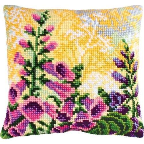 Cushion Kits ball Pillows cover Wedding Flower Home Decoration Unfinished Pillow Case Kits for Embroidery Latch Hook