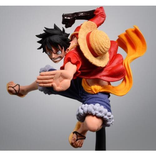 NEW hot 14-16cm One piece Monkey D Luffy Donquixote Doflamingo action figure toys collection Christmas gift doll with box