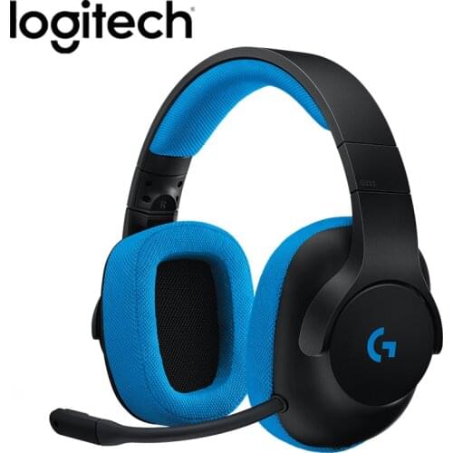 Original Logitech G233 wired headset with microphone gaming headphone supports desktop computer notebook