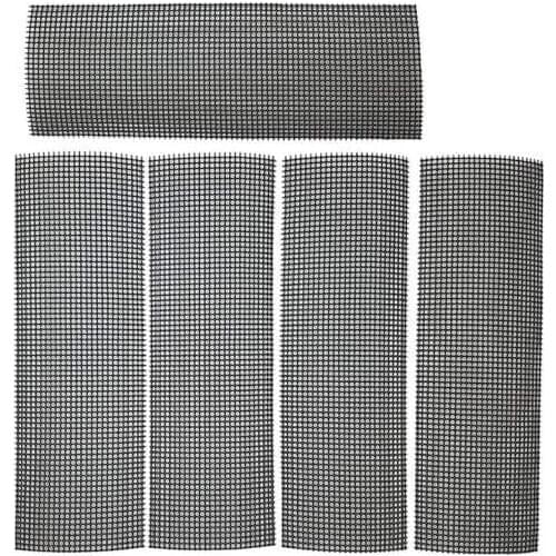 Flower Pot Hole Grid Mat Bottom Grid Mat 4 Inch x 12 Inch 5 Pieces of Gasket-Bonsai Drainage Net