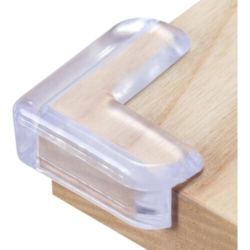 4Pcs Children Anticollision Edge Corners Guards Cover For Kids Baby Silicone Safety Protector Table Corner Protection Saftey