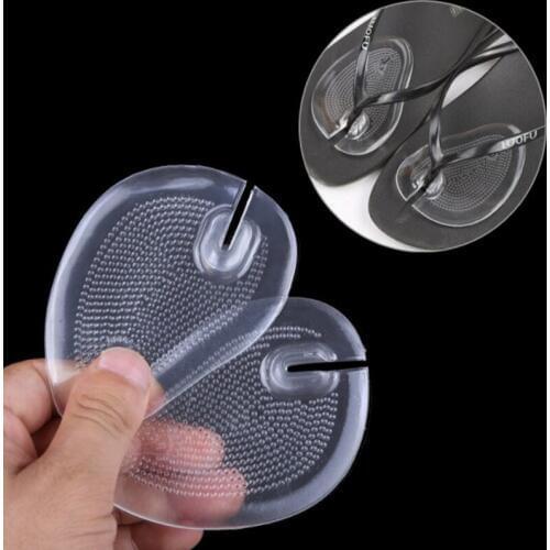 1 Pair Non-slip Massage Front Half Pad Sticky Pin Sandals Flip-flops Forefoot Pad