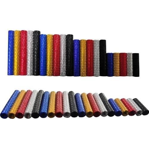 10pcs M3 Aluminum Column post 15mm18 20 22 25 28 30 32 35mm Round Alloy Knurled Standoff Spacer Stud Fastener for RC Multirotor
