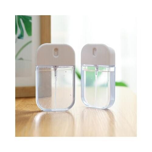 2020 new 35ml Perfume Bottles Travel Transparent Plastic Perfume Bottle Atomizer Empty Small Spray Bottle free and safe