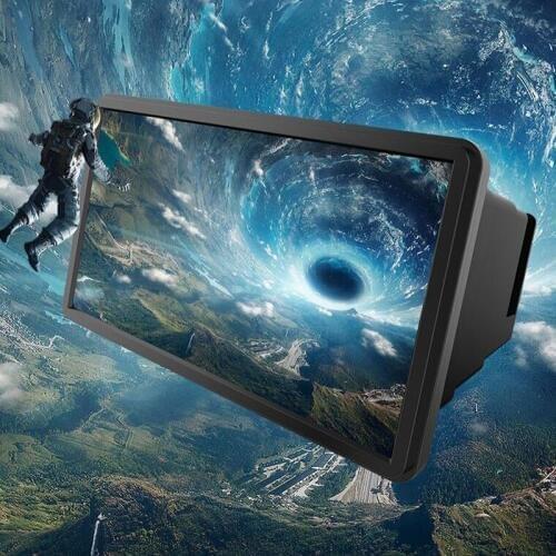 3D Magnifying Glass Anti-Blue Eye Protection 12 Inch 3D Mobile Phone Screen Retractable Folding Mobile Phone Bracket Amplifier