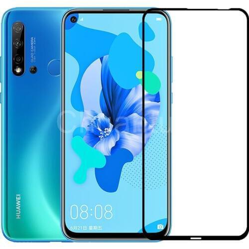 75 Pcs/Lot 2.5D Premium Tempered Glass for Huawei P20 Lite 2019 Full Coverag Screen Protector Protective Film for Huawei Nova 5i