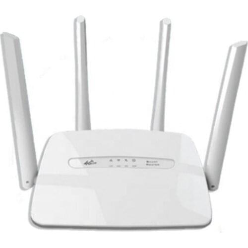 CPE 4G wifi router SIM card Hotspot 32 users RJ45 WAN LAN wireless modem Unlocked Unlimited Hotspot Mobile Wifi With 4 Antenna