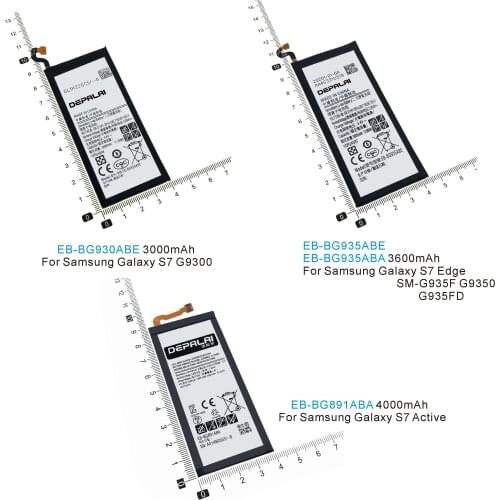For Samsung GALAXY S6 edgePlus S7 Edge G9350 G935FD SM-G935F Battery Mobile Phone Board EB-BG935ABE Li-ion Replacement 3600mAh