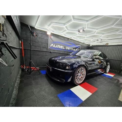 Factory Best Auto Detailing Supplies Car Care Wash Room Workshop Honeycomb Led Light