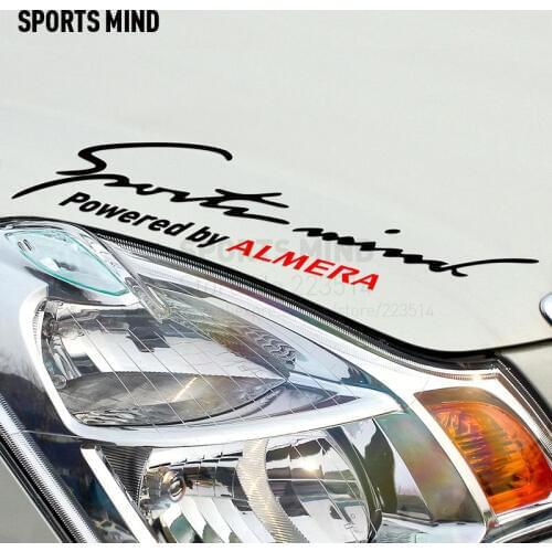 2 Pieces Sports Mind Car Styling On Car Lamp Eyebrow Automobiles Car Sticker For Nissan almera n16r exterior accessories