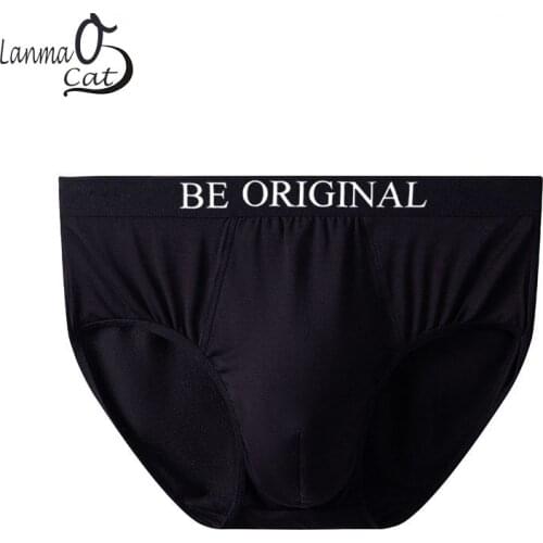 Lanmaocat Men's Briefs With Print
