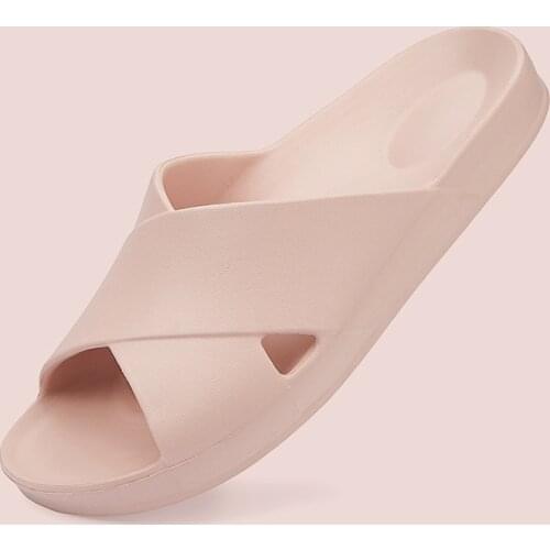 Summer Indoor Room Slippers Size 35-40 New Arrivals Breathable Female Shoes For Women 2021 Non-Slip Women Sandals Casual Shoes