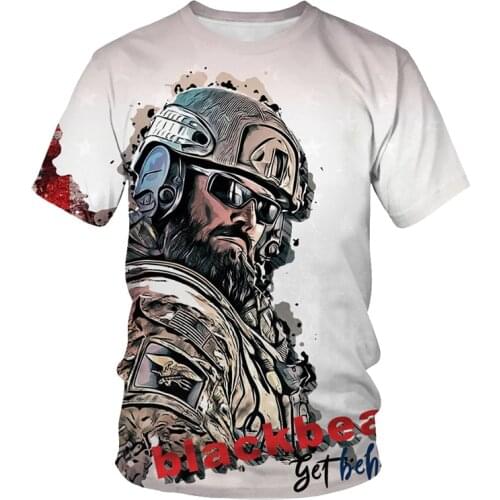 Summer new fashion mens T-shirts mens casual tops 3DT shirts summer O-neck shirts plus size streetwear