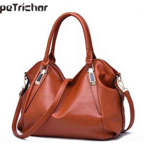 Fahion Hobos Style Women Messenger Bag PU Leather Ladies Handbags Purse Female Crossbody Bags Shoulder Bag Bolsa Feminina