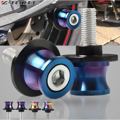 Motorcycle Swingarm Sliders Spools Paddock Stand Bobbins Swing Arm For Yamaha FJ-09 MT09 MT-09 TRACER FZ09 KAWASAKI SUZUKI