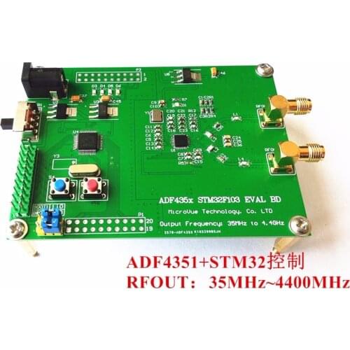 NEW 1PC RF Signal Sources ADF4350 ADF4351+STM32F103 Control Broadband STM32 Microcontroller