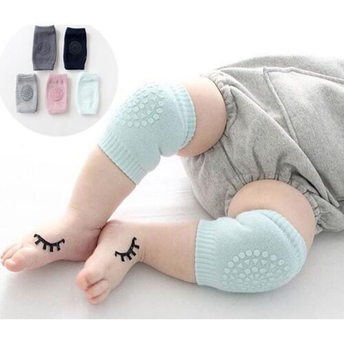 2020 One Pair New Baby Kids Safety Crawling Elbow Cushion Infants Toddlers Knee Safety Pads Protector Soft Wholesale