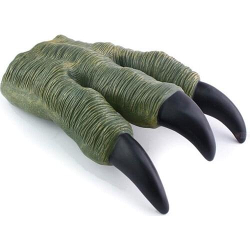 Dinosaur Claw Gloves Cosplay Jurassic Play Model Halloween Werewolf Trick Children Toys Kids Party Gift Prop Hands Q4H5