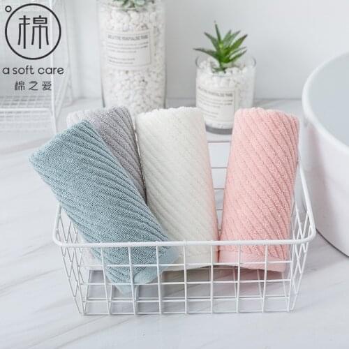 Microfiber Towel Pure Cotton Adult Washing Face Bath Household Pure Cotton Mens and Womens SPA Soft Absorbent Lint-Free Towels