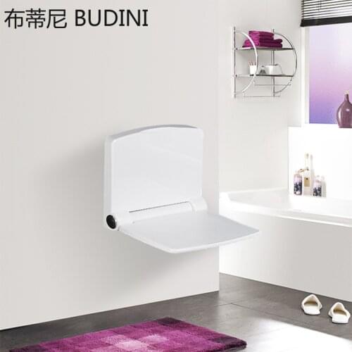Folding Seat for Shower Bathroom Accessories Stool for Bath Chair Wall Mount Disabled Douche Chair Shower Chairs