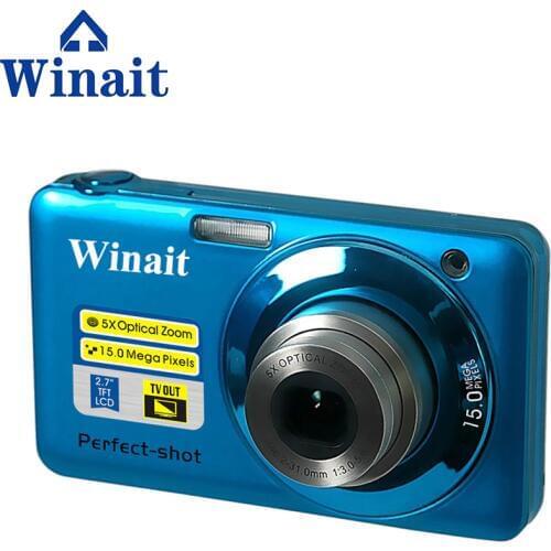 Winait Super DC-V600 Digital Camera Compact Photo Camera 20MP VGA Video 8x Optical Zoom 2.7" Screen IOS 400
