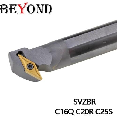 BEYOND C16Q C20R C25S SVZBR Tungsten Steel Carbide Boring Bar High Quality Internal Turning Lathe Tool Holder CNC 1PCS