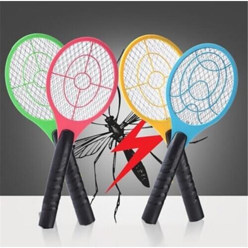 Mosquito Swatter Killer Electric Tennis Bat Handheld Racket Insect Fly Bug Wasp