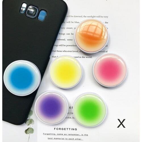 Contracted style Desktop Stents Round Folding bracket mobile phone bracket grip universal Apply to iPhone Samsung xiaomi