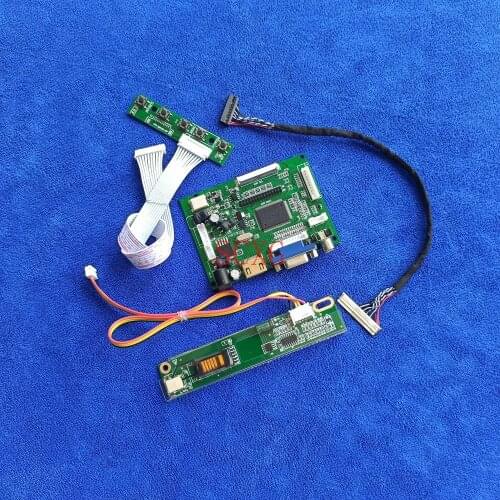 1024*768 LCD controller drive board 1-CCFL Fit CLAA150XH01/A TM150XG-02L11 matrix VGA AV HDMI-compatible DIY Kit LVDS 30-Pin