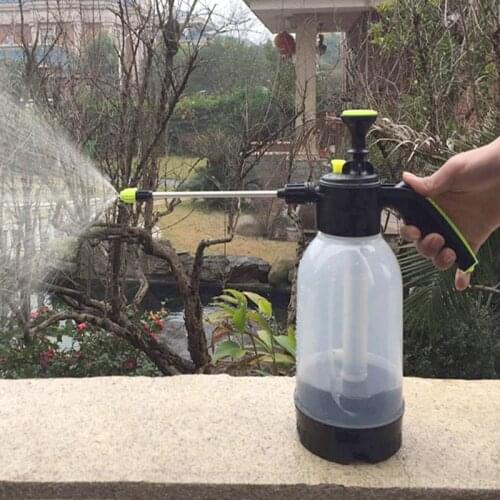 2L Transparent Watering Can Pressure Gardening Household Sprayer Bottle Flower Watering Tools Water Sprayer